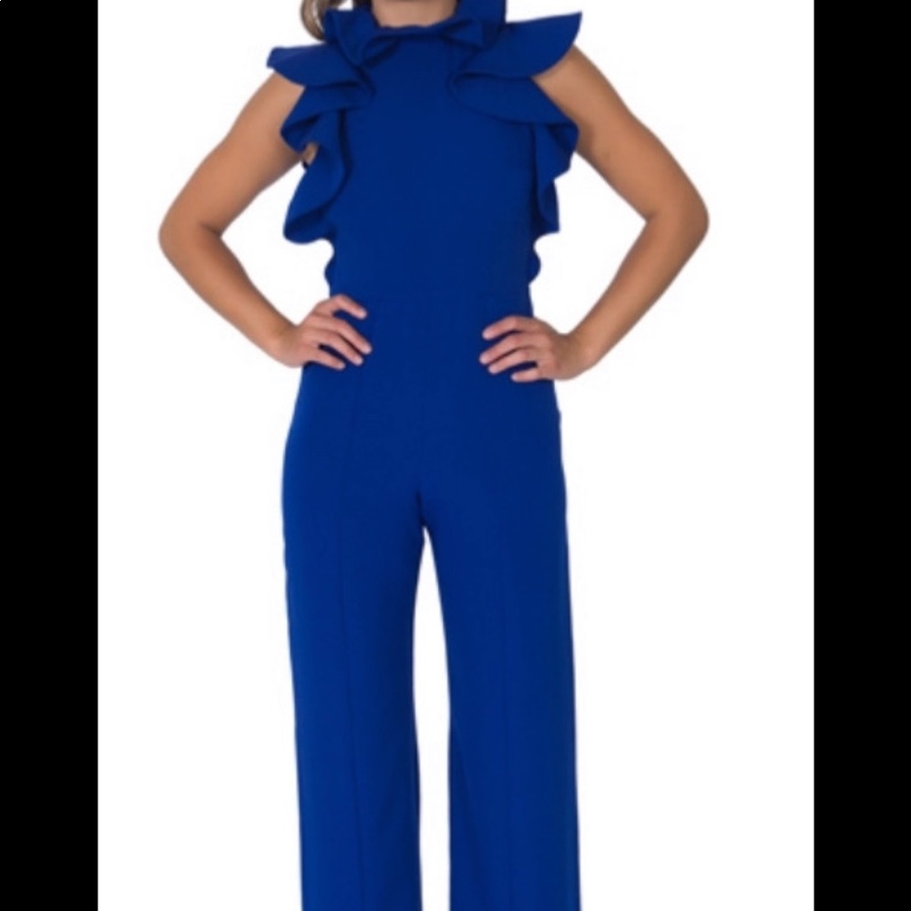 NWT royal blue jumpsuit